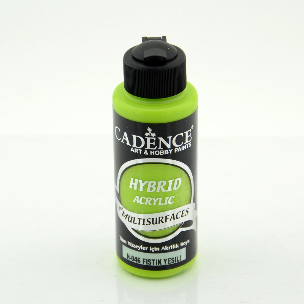 Cadence Pistachio Green 120 Ml Hybrid Acrylic Paint For Multisurfaces