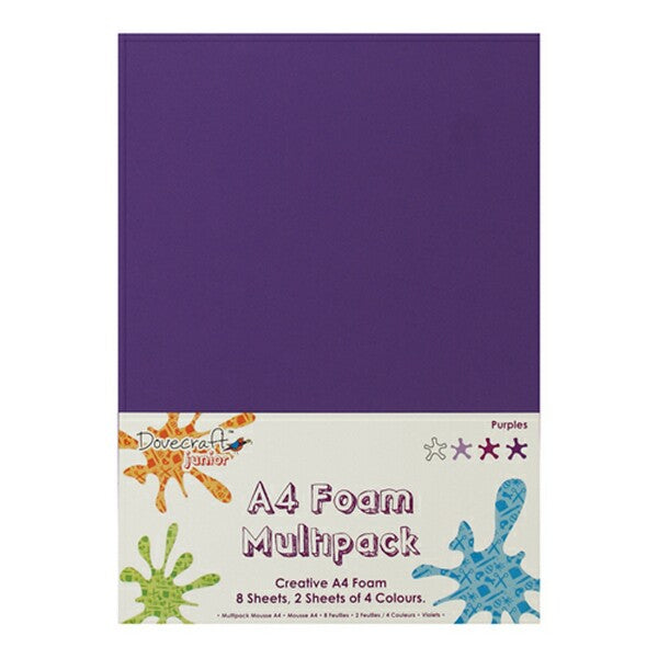 Trimcraft A4 Foam Purple