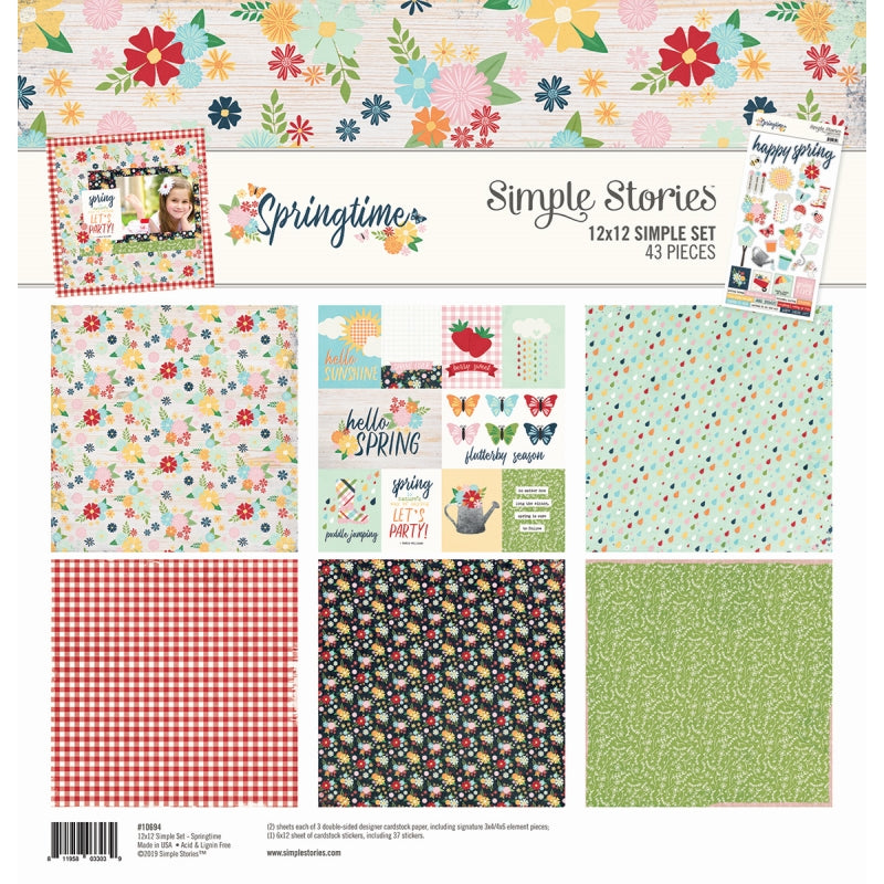 Simple Stories Collection Kit Springtime