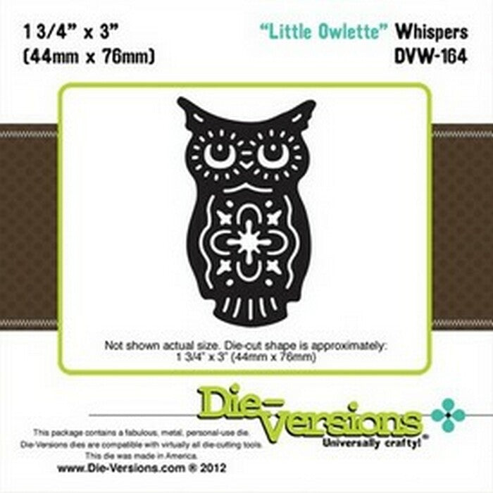 Die-Versions Whispers - Little Owlette