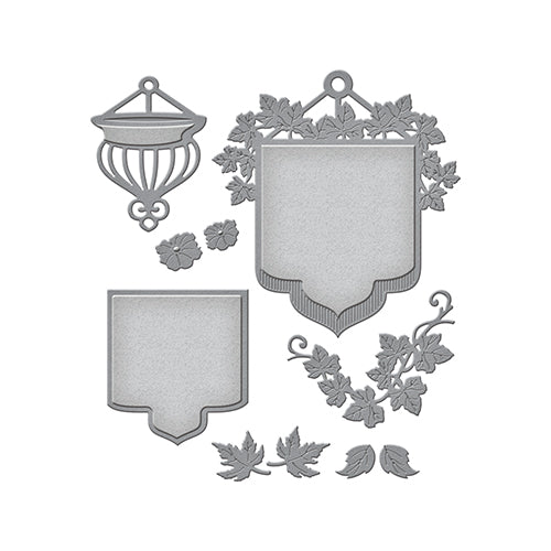 Spellbinders Beautiful Banner Basket