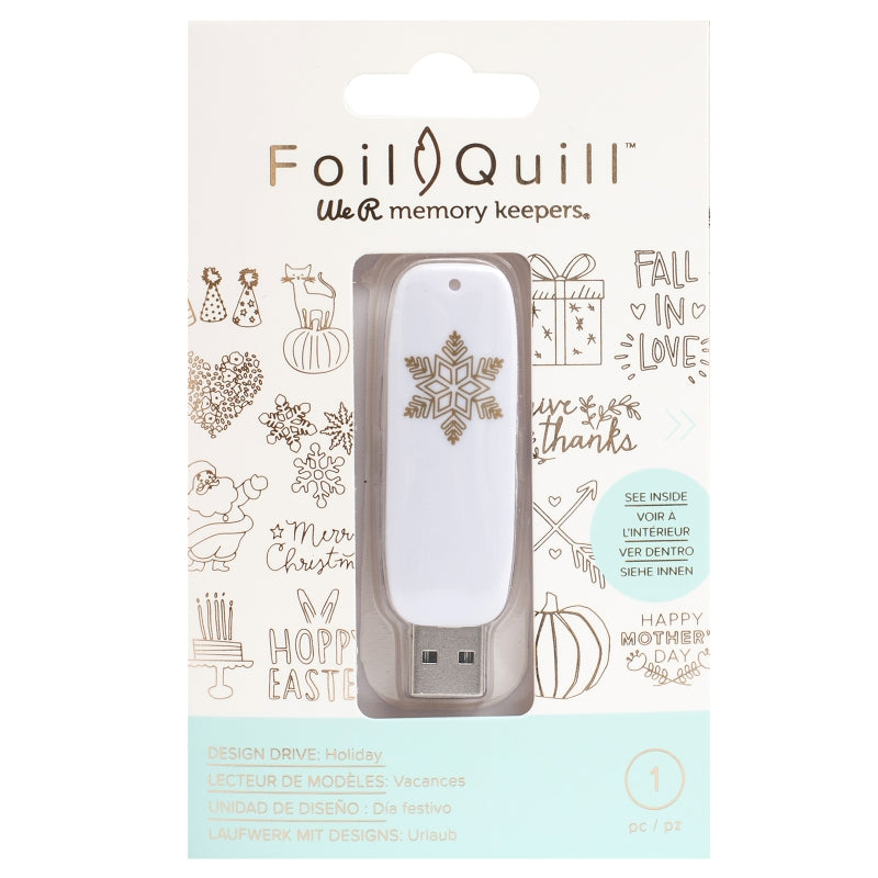 We R Memory Keepers Foil Quill - Holiday (200 Design Usb Artwork Drives - Wr