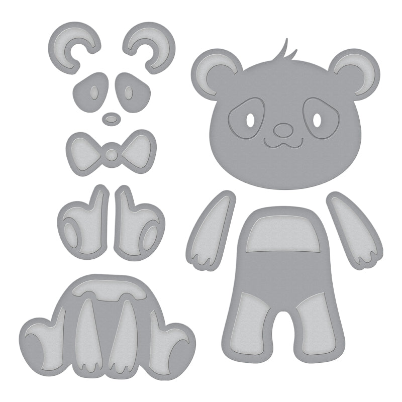Spellbinders Build A Panda - Die D-lites