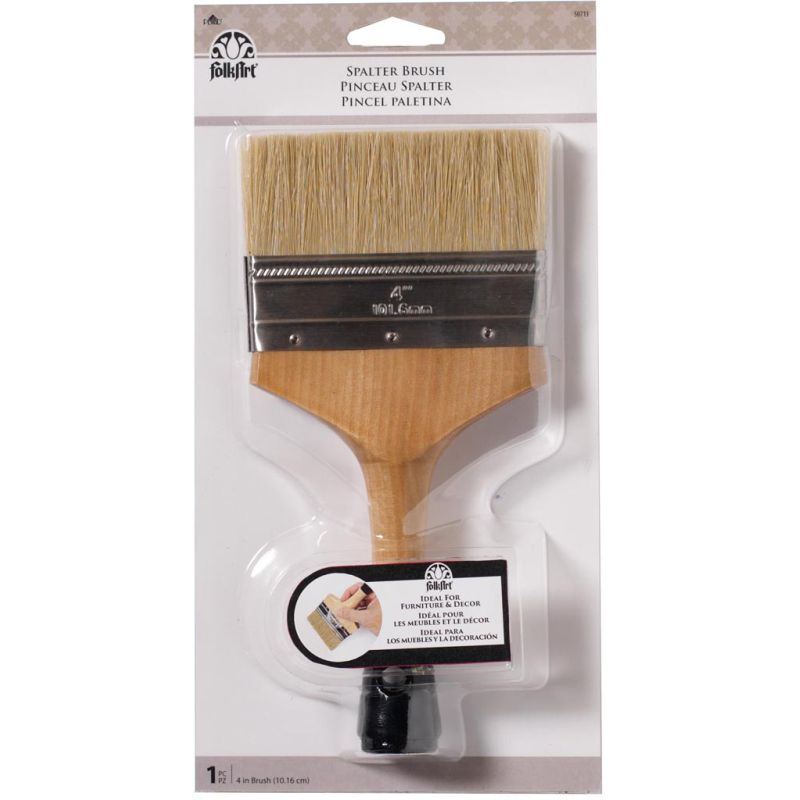 Folkart Splatter Brush 4"