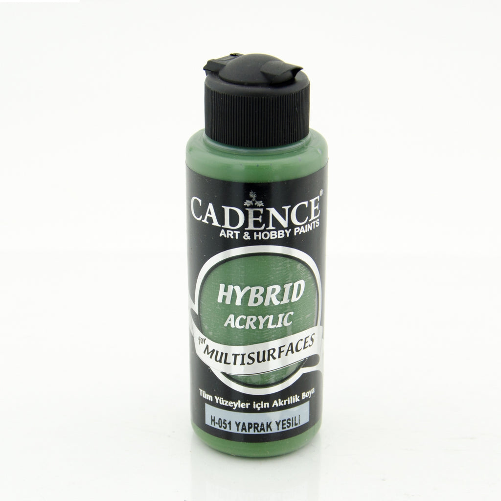 Cadence Leaf Green 120 Ml Hybrid Acrylic Paint For Multisurfaces
