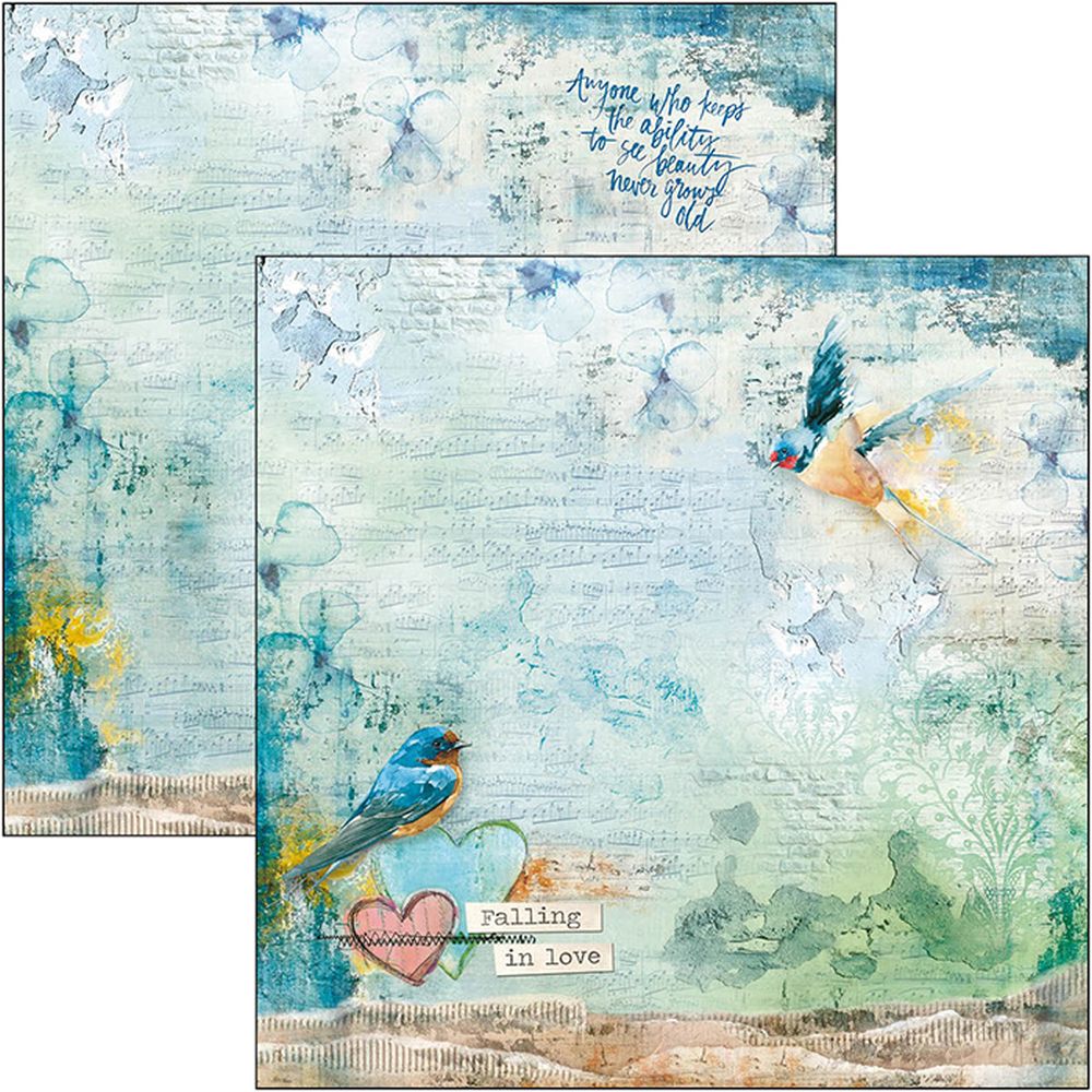12"x12" Sheets X12 Falling In Love