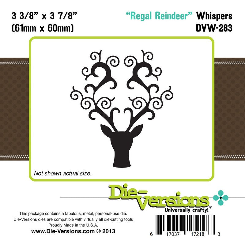 Die-Versions Whispers - Regal Reindeer