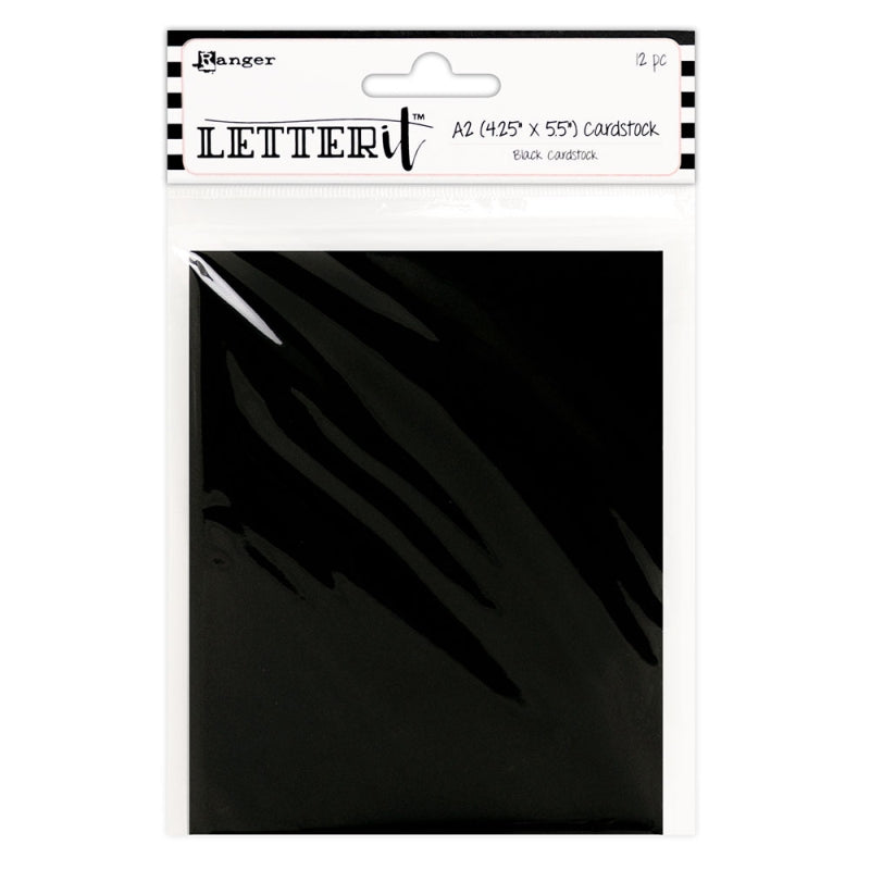 Ranger Cardstock Black