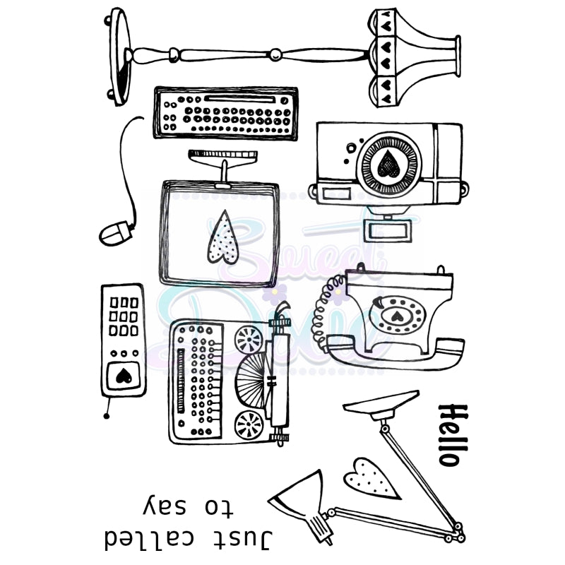 Photocentric Countryscapes Retro Tech Hello A6