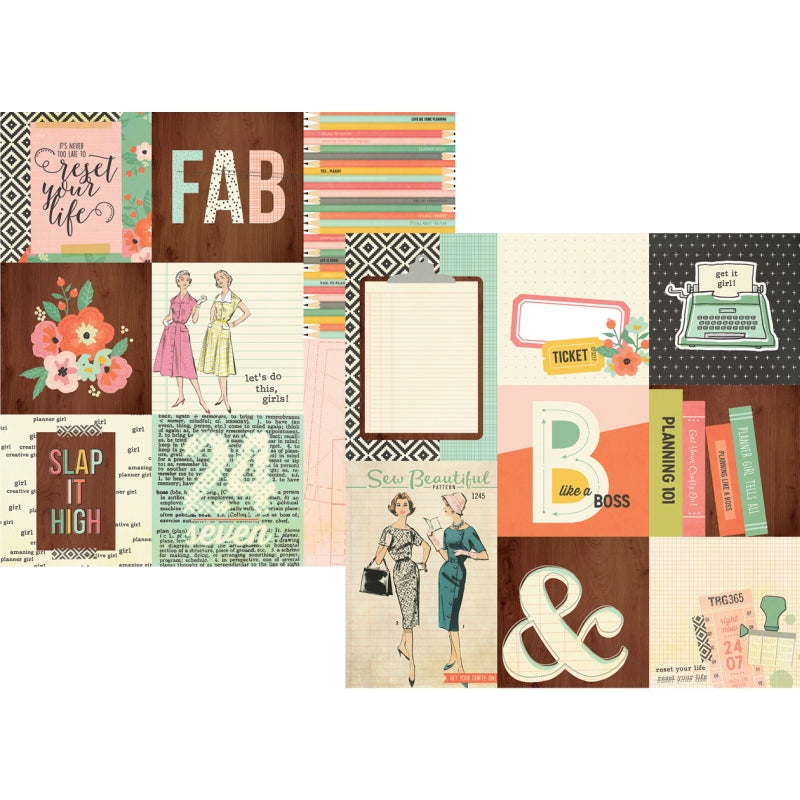 Simple Stories Vertical Journaling Elements Packs Of 10 Sheets