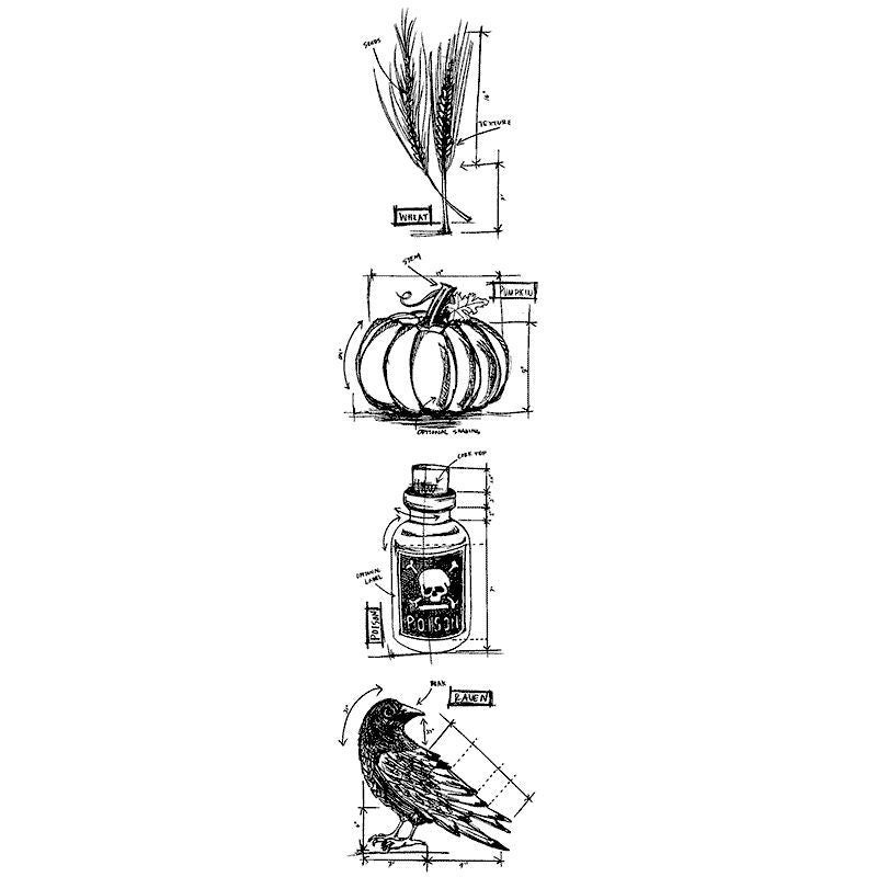 Art Gone Wild Halloween 2 Mini Blueprints