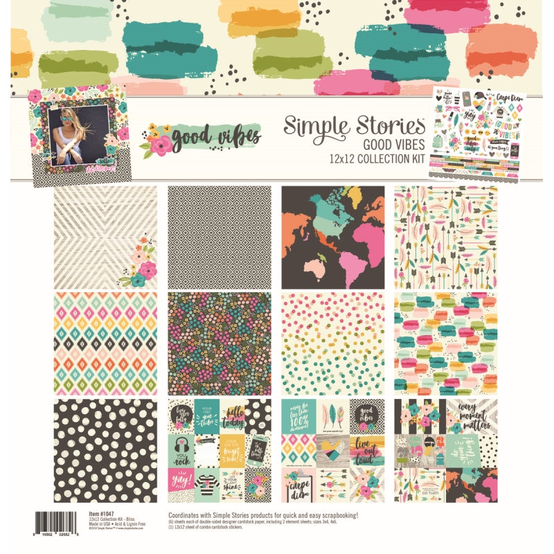 Simple Stories Collection Kit Good Vibes