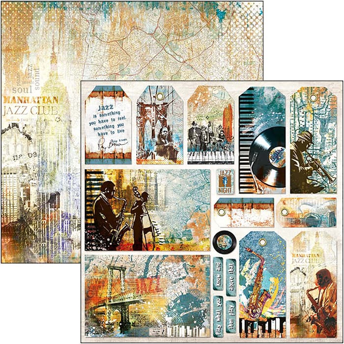 12"x12" Sheets X12 Blue Note