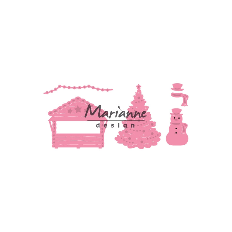 Marianne Design Village Decoration Set 5