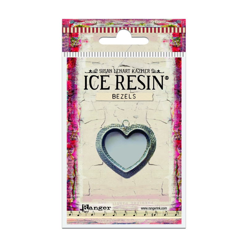Ranger Ice Resin Antique Silver, Heart, Medium