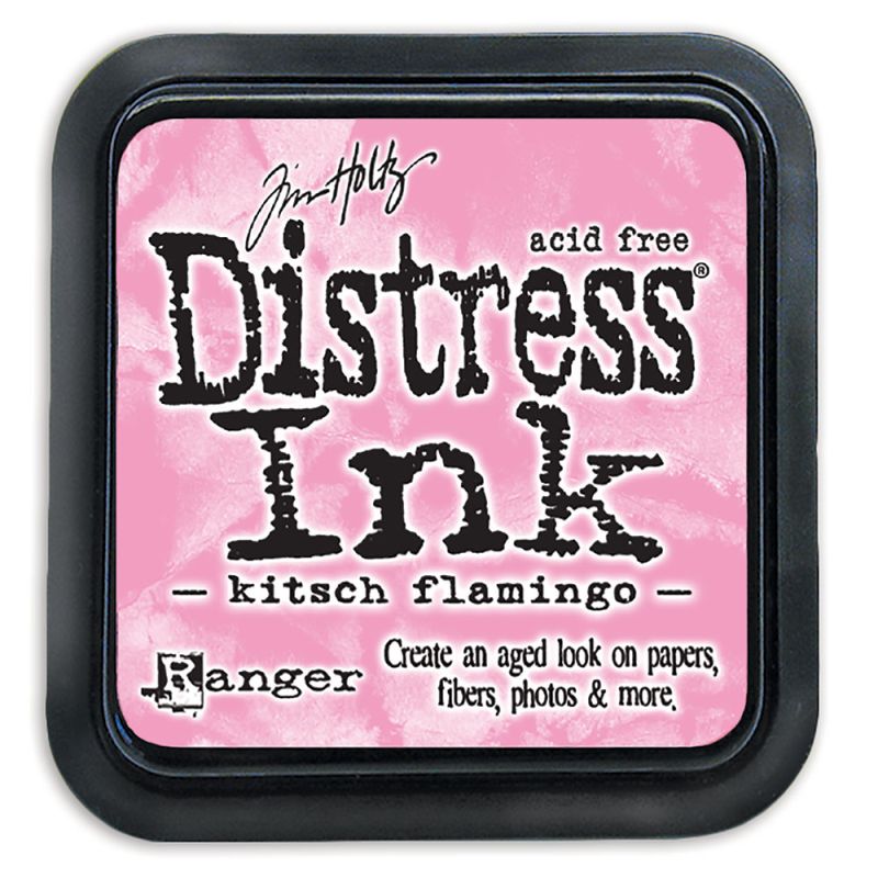 Ranger Distress Ink Pads Kitsch Flamingo
