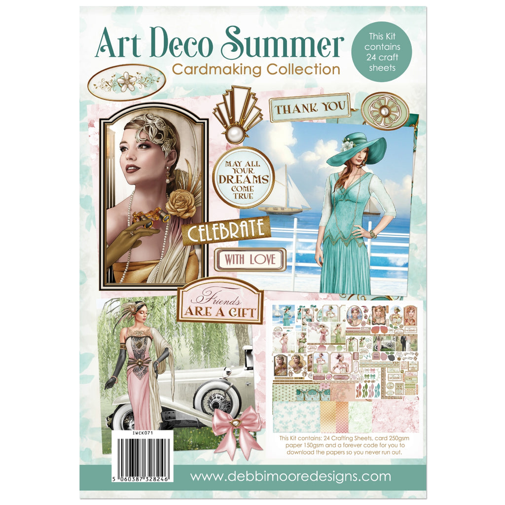 Debbi Moore Designs Cardmaking Kit - Art Deco Summer