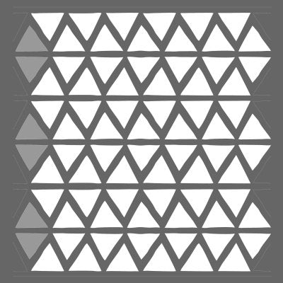 DecoArt Tribal Triangle Stencil
