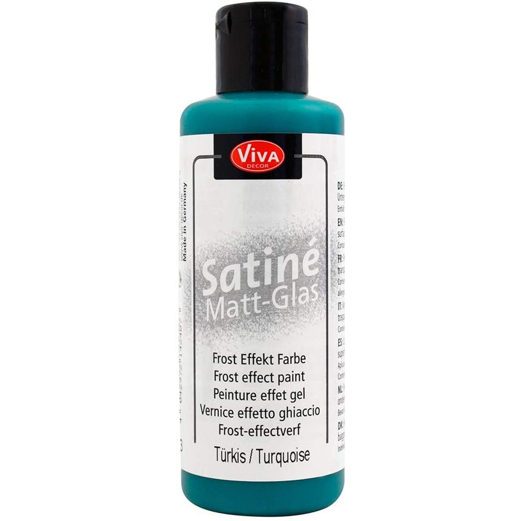 Viva Decor Frosted Glass 82 Ml Turquoise