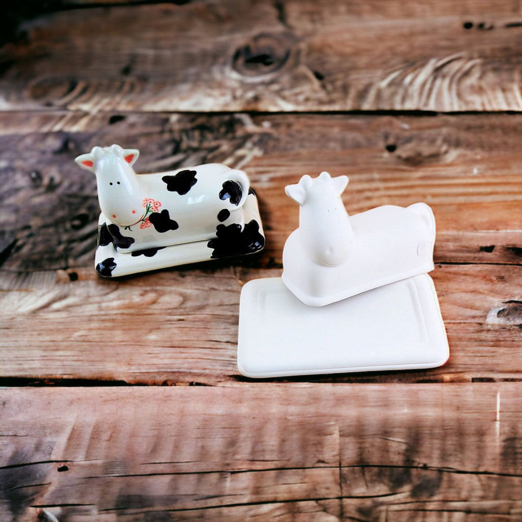 Cow Butter Dish (Carton Of 4)