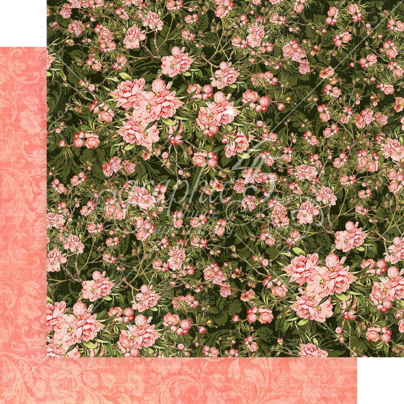 Graphic 45 Verdant Blossoms Packs Of 10 Sheets