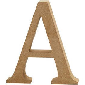 Creativ Letter A - 13cm Wooden