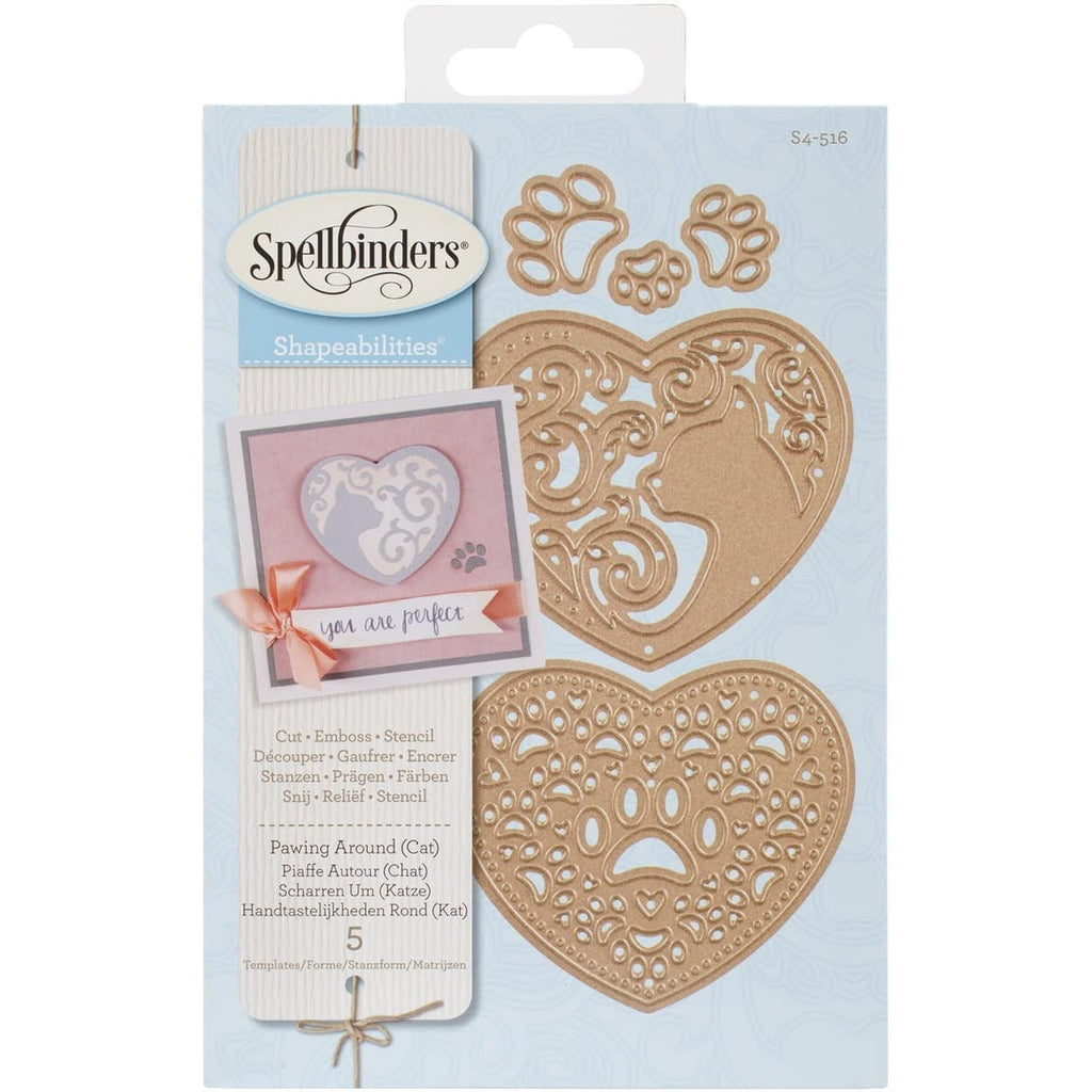 Spellbinders Pawing Around (cat)