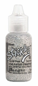 Ranger Stickles Glitter Glue Silver - Stk-sil
