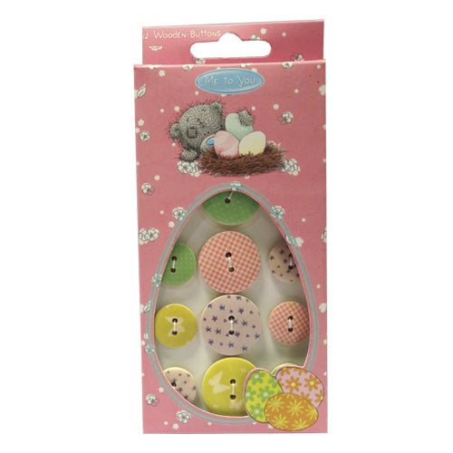 Trimcraft Me To You Easter Wooden Buttons