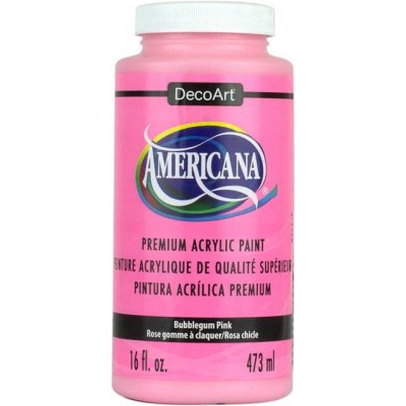 DecoArt Bubble-gum Pink Americana 16oz
