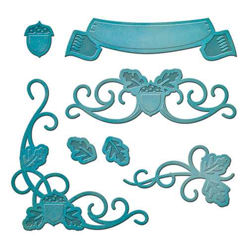 Spellbinders Acorn Accents
