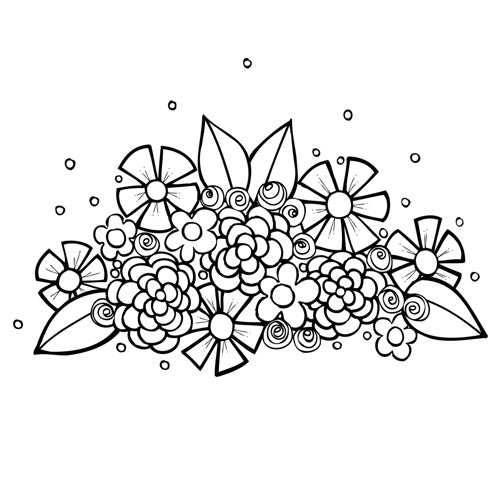 Spellbinders Flower Swag 3