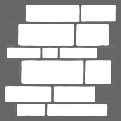 DecoArt Brick Path Stencil