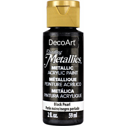 DecoArt Black Pearl Metallics 2oz.