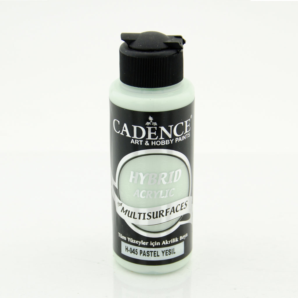 Cadence Pastel Green 120 Ml Hybrid Acrylic Paint For Multisurfaces
