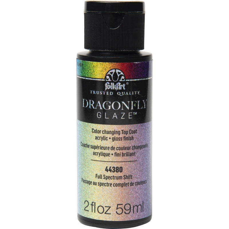 Full Spectrum Dragonfly Glaze Folkart 2oz