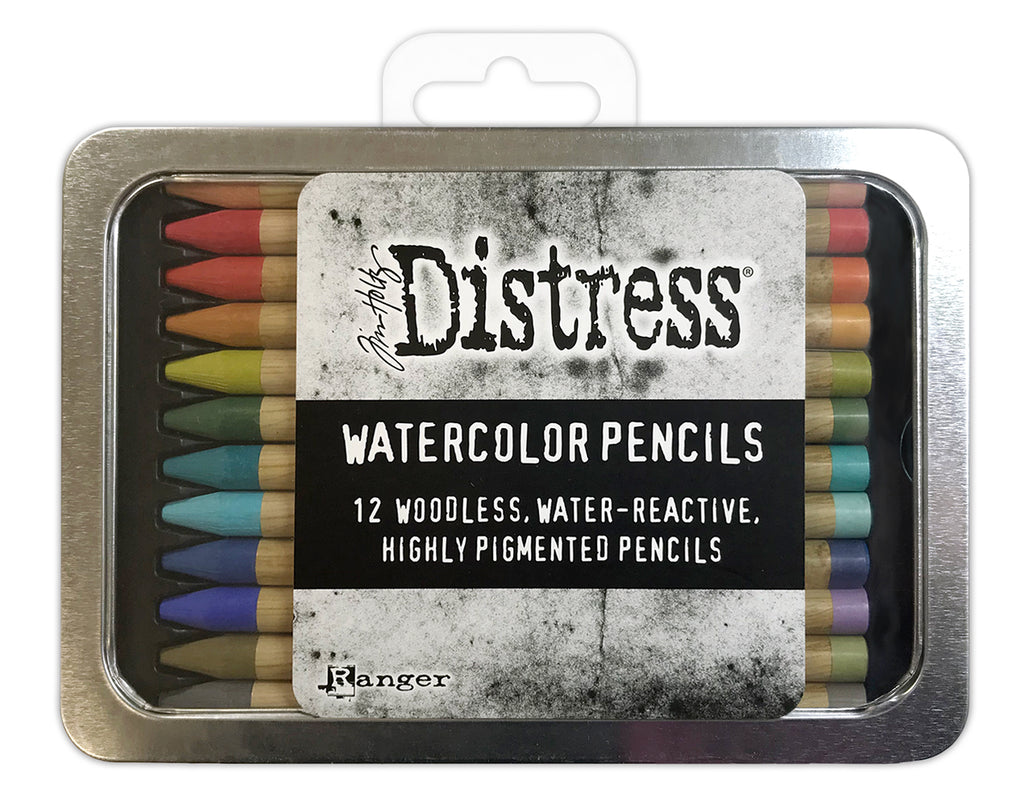 Ranger Tim Holtz Distress Watercolour Pencils Kit 3 (12 Pack)