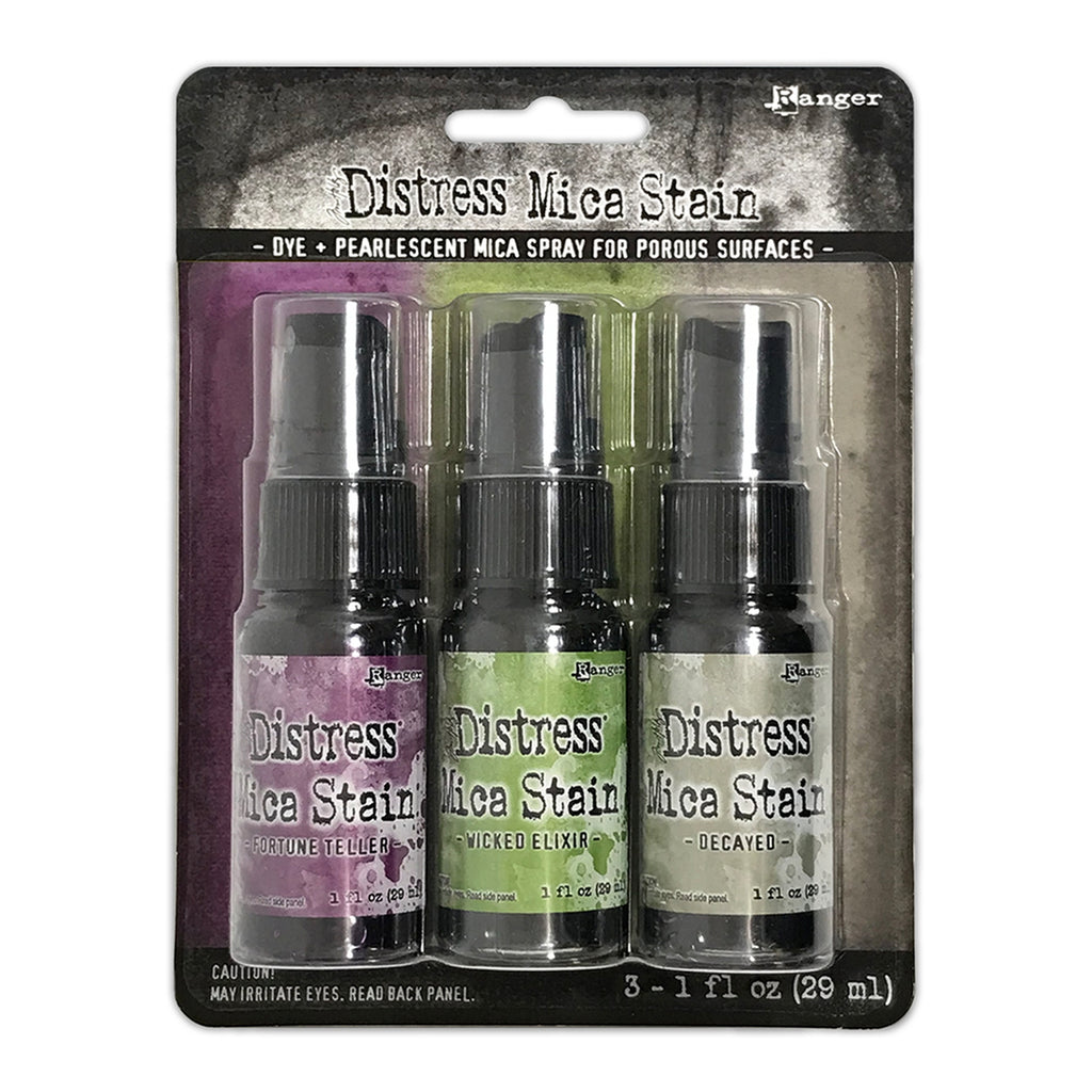 Ranger Tim Holtz Distress Halloween Mica Stains Set 4 - Limited Edition