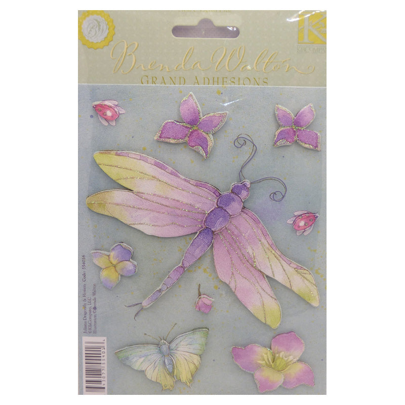 Juliana Dragonfly Flower Grand Adhesions