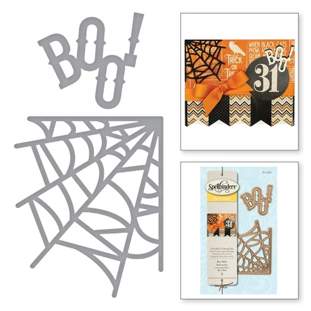 Spellbinders Boo Web