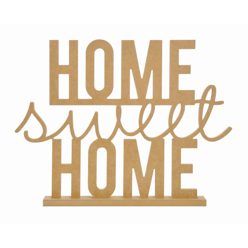 Kaisercraft Home Sweet Home Standing Word