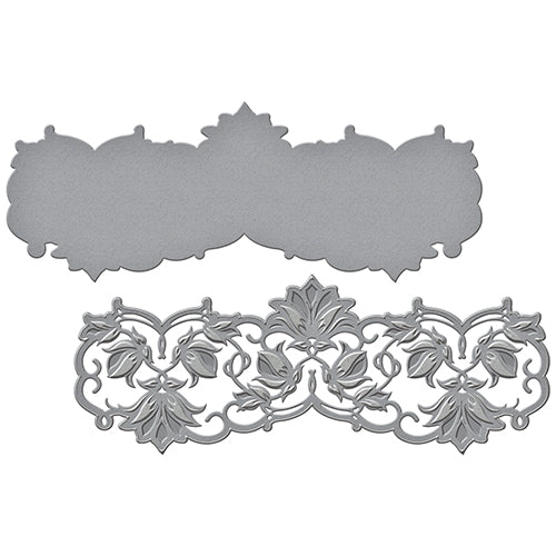 Spellbinders Waterlilies Strip