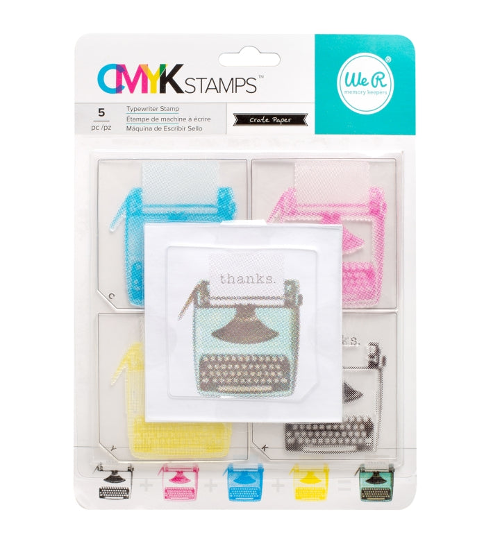 We R Memory Keepers Stamp Kit - Typewriter