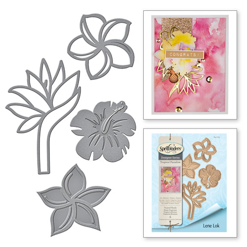 Spellbinders Tropical Florals