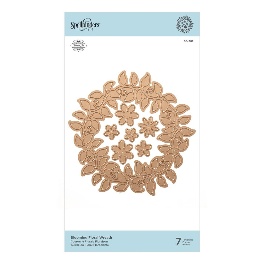 Spellbinders Shapeabilities Blooming Floral Wreak