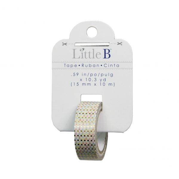 Little B Pastel Polka Dots15mm Tape