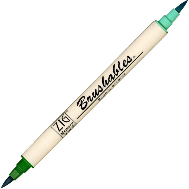 Kuretake Zig Brushables 040 Pure Green