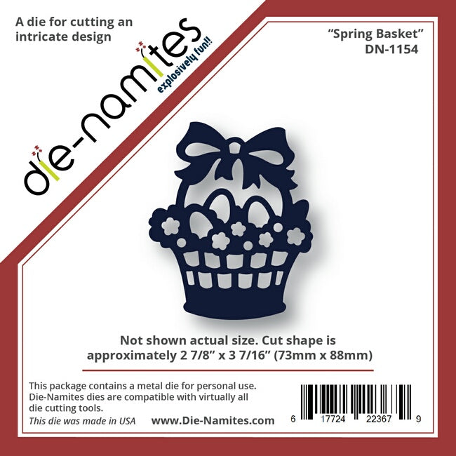 Die-Versions Spring Basket