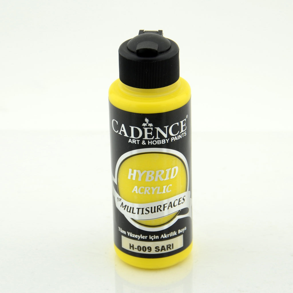 Cadence Yellow 120 Ml Hybrid Acrylic Paint For Multisurfaces