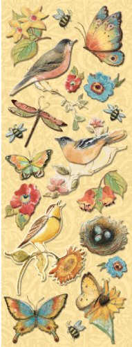 K&Company Sw Nature Icons Adhesive Chipboard